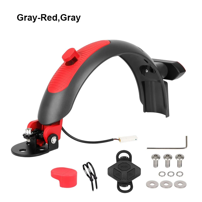 

Заднее крыло Ulip с указателем поворота для Mi3 M365 Pro 2 1S Lite, аксессуары для электрического скутера Swagger 5, брызговик для скутера