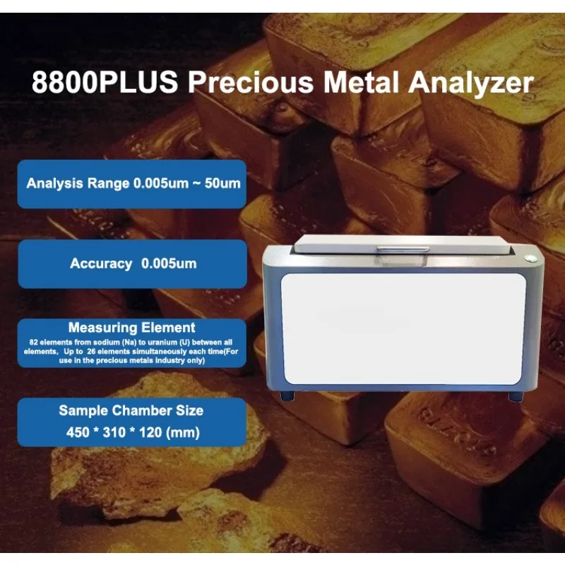 【2026】Xrf Metal Analyzer Gold Testing Machine High Precision Atomic Absorption Spectrometer For Industrial And Diy Grade Use