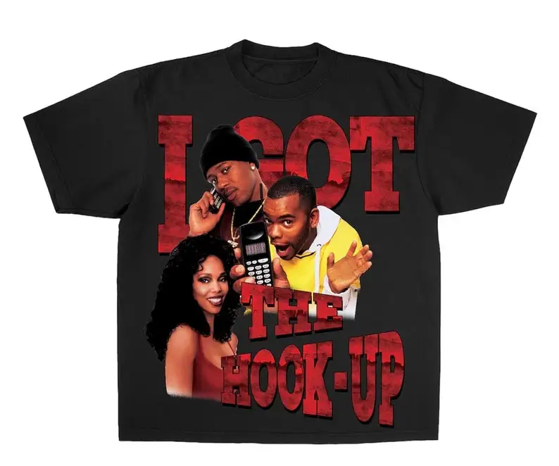 I Got The Hook Up T-Shirt 1998 American Crime Comedy Film, Starring Anthony-Johnson, MasterP, Ice-Cube, C-Murder Shirt