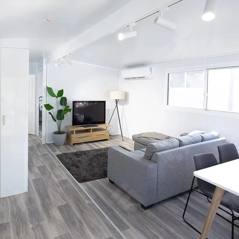 Expandable Container House Prefab Homes 40ft Luxury Configuration Fully Equipped Granny Flat House 2bedroom for Sale