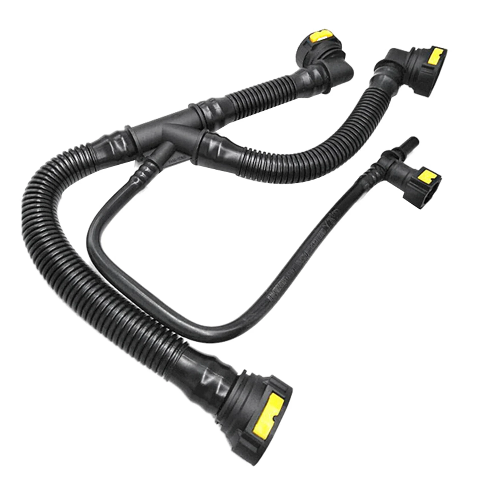 Simple 2X Car Engine Crankcase Breather Hose Pipes For 206 207 307 308 408 Citroen 1.6 16V 1192W0 9675884280