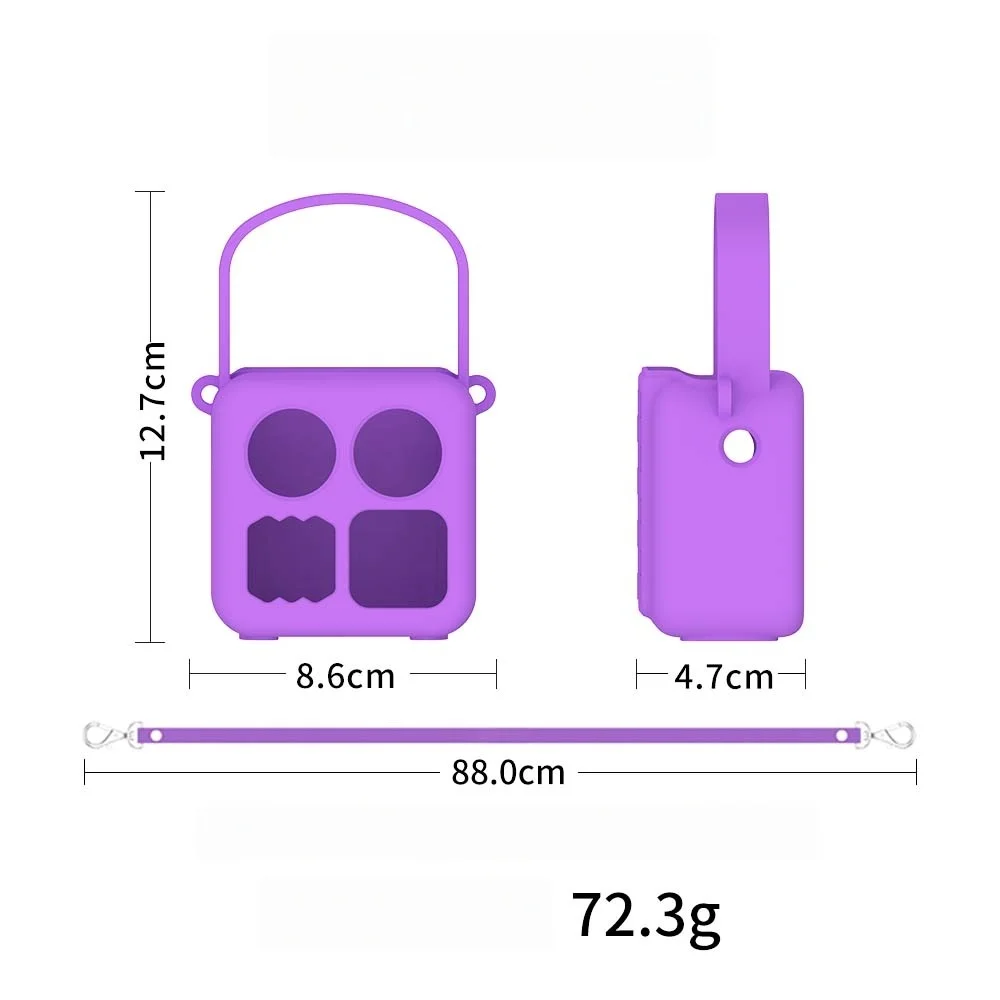 Soft Protective Cover for Yoto Mini (2024 Edition) Kids Story Player Story Machine, Anti-Drop Shockproof Protective ​