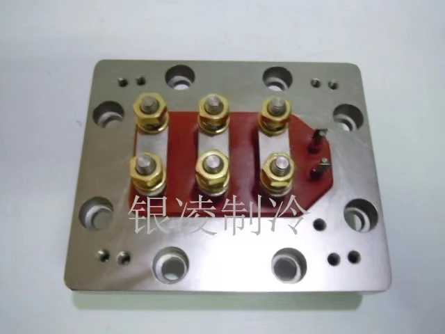 Refrigeration air-conditioning freezer semi-closed head wiring board Fujihao compressor 20-40 horsepower terminal wiring board S