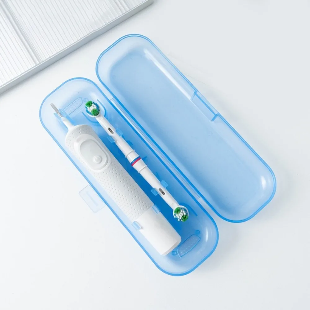 Plastic Electric Toothbrush Case Lightweight Moisture-proof Toothbrush Protective Cover Dust-proof Toothbrush Storage Box