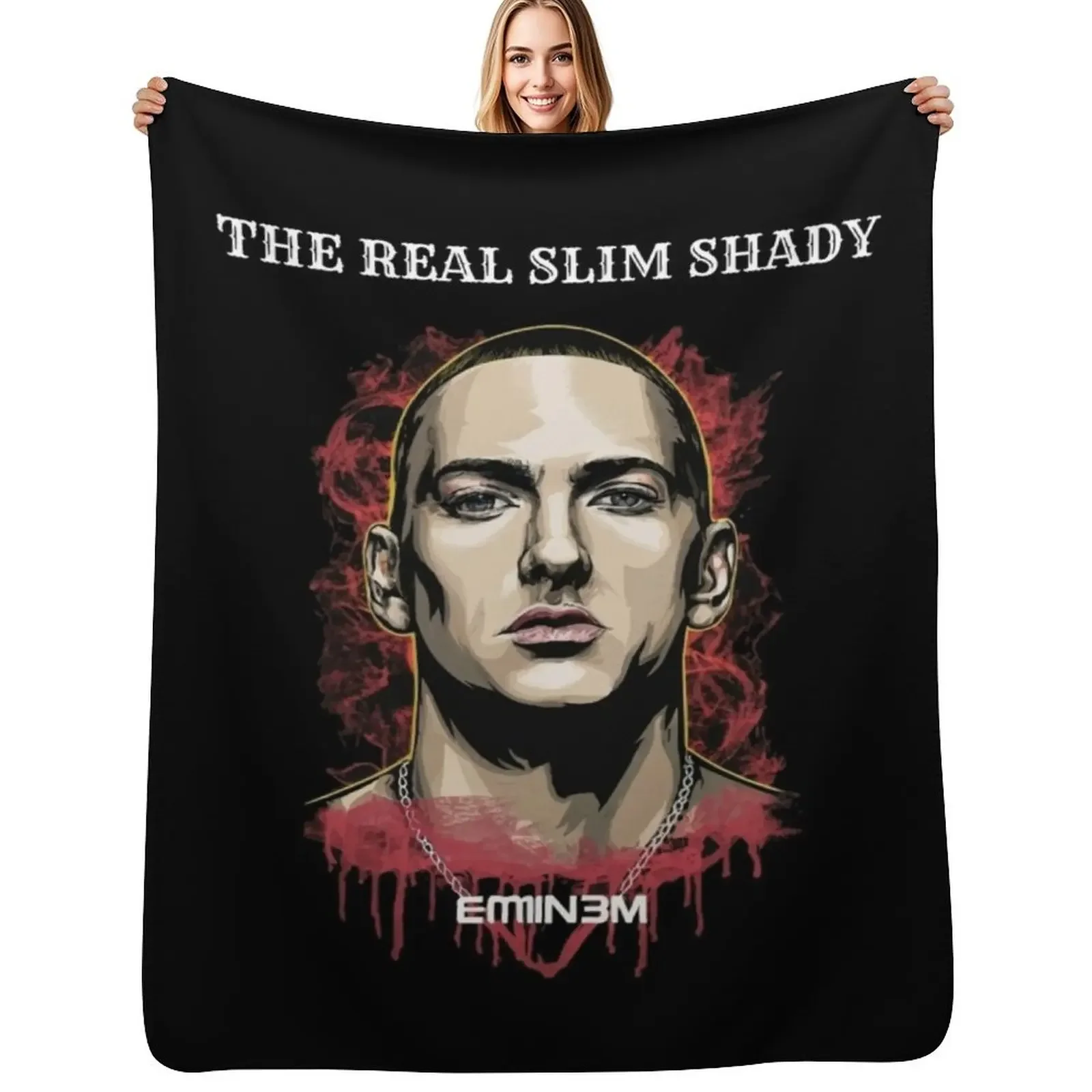 

Eminem Throw Blanket Vintage Sofa Throw Summer Blanket