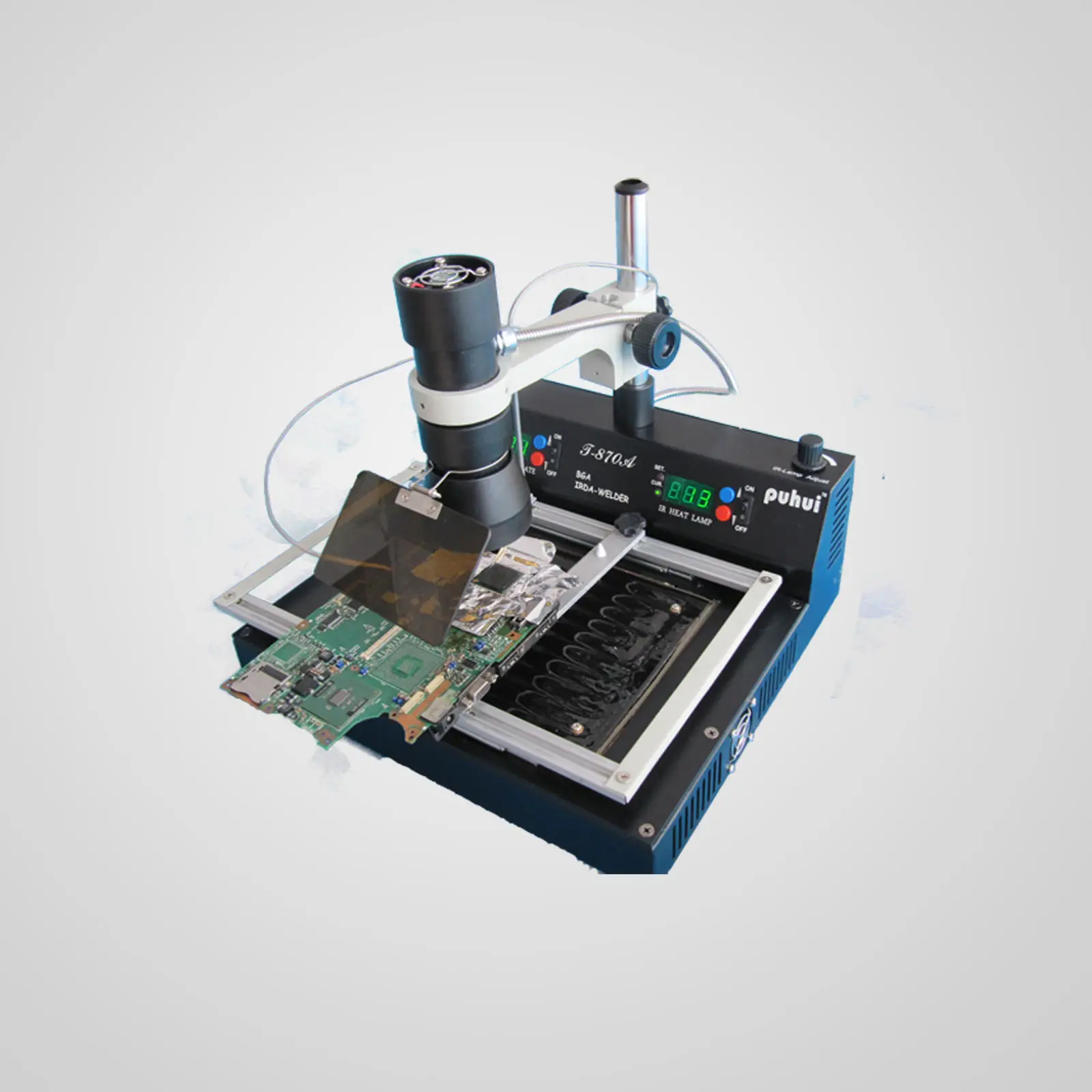 Puhui T-870A Bga Irda Lasser T870a Infrarood Solderen Reflow Oven T 870a Ir Rework Station Smt Smd 1000W