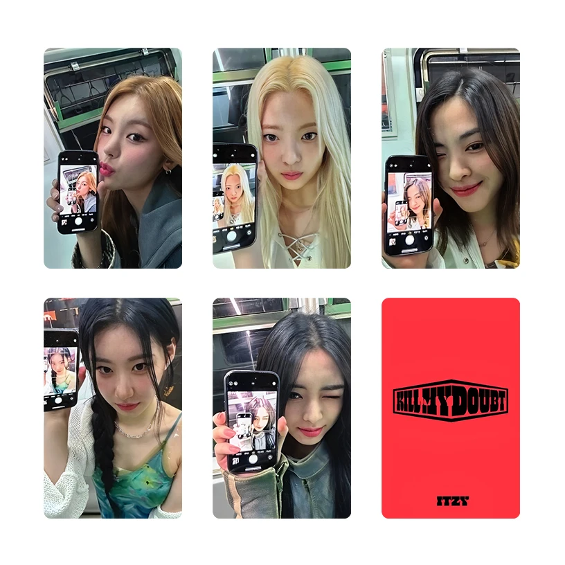 ITZY new album KILL MY error bonus card Lia Ryujin Chaeryeong Yuna