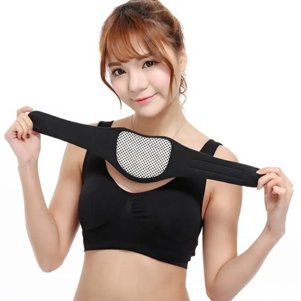 Neck Belt Tourmaline Self Heating Magnetic Therapy Neck Wrap Belt Brace Pain Relief Cervical Vertebra Protect Health Care