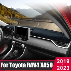 Per Toyota RAV4 XA50 Hybrid 2019 2020 2021 2022 2023 Car Dashboard parasole evitare tappetino leggero Pad pannello strumenti copertura tappeti