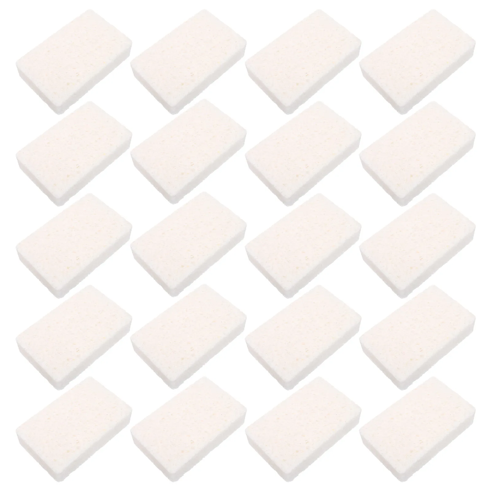 

20pcs Wood Pulp Sponge: Cellulose Sponges Kitchen Non Scratch Scrubbing Pads For Dish Washing Cleaning Bulk Reusable Bathroom