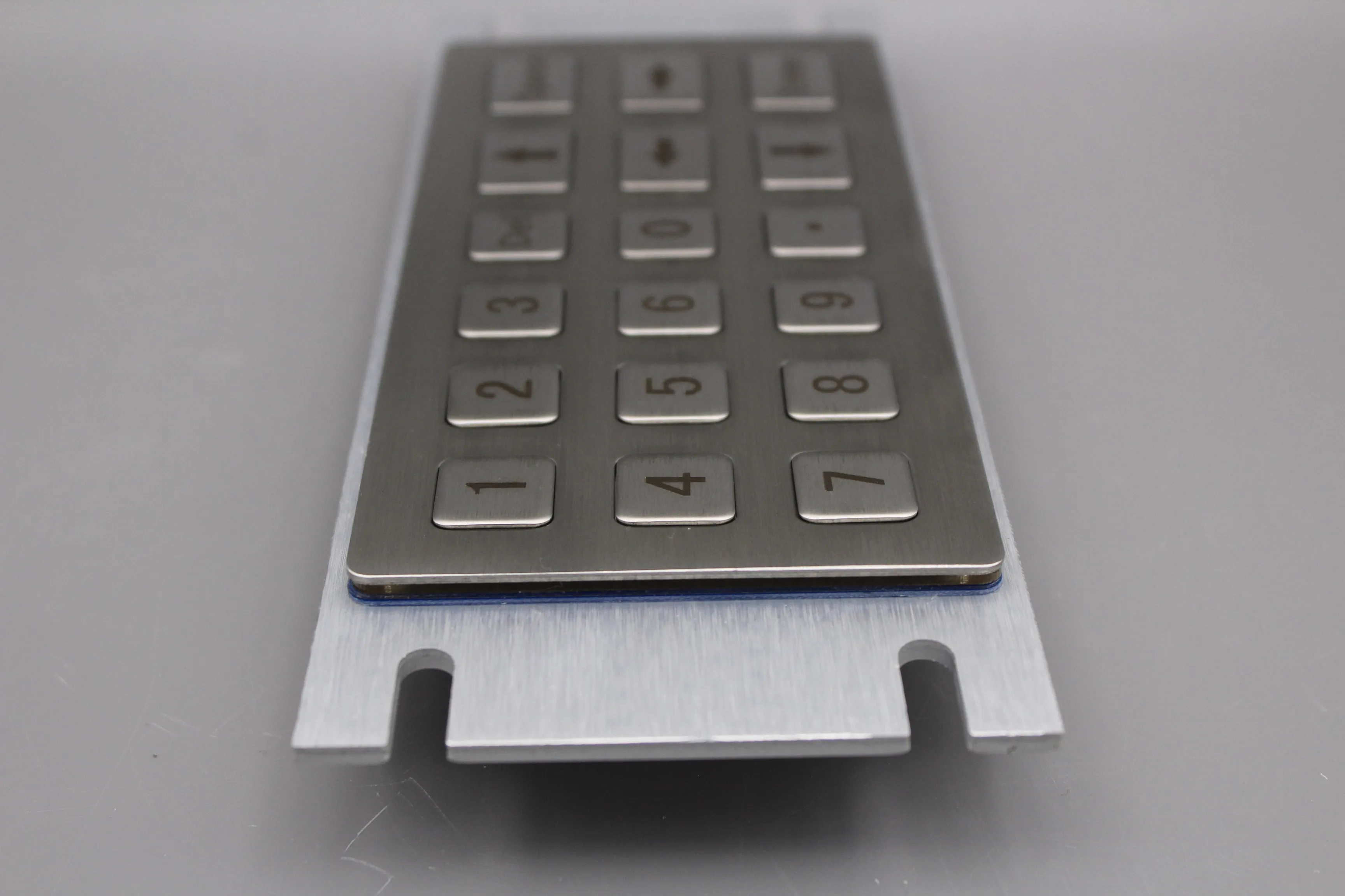 Kiosk Metal Rugged Keyboard with 18 Keys Numberic Vandal Proof 304 Metal Stainless Steel Custom Vending Machine Keypad