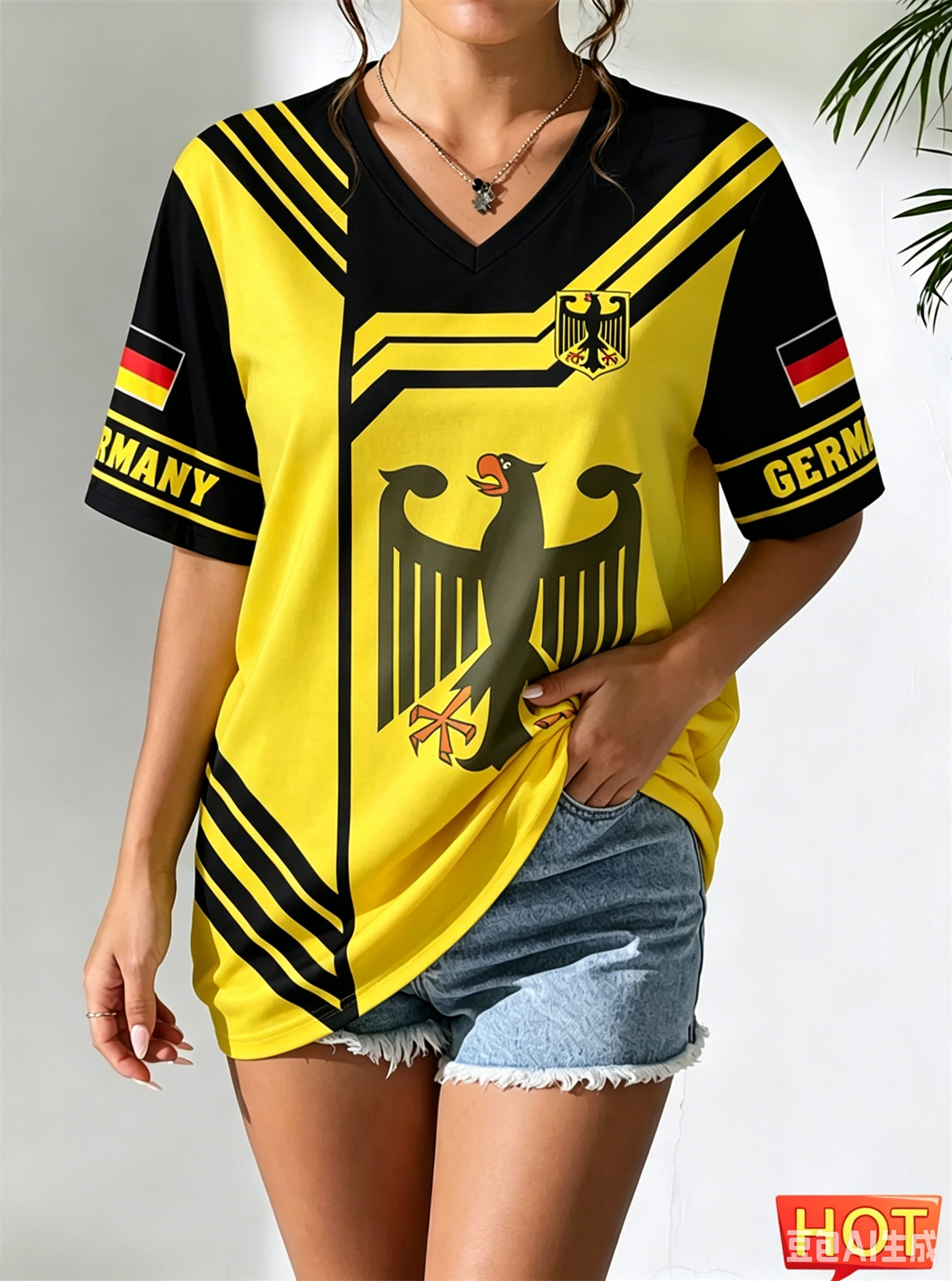 T-shirt da donna con stampa de - Street Fashion Germany recensione e prezzo