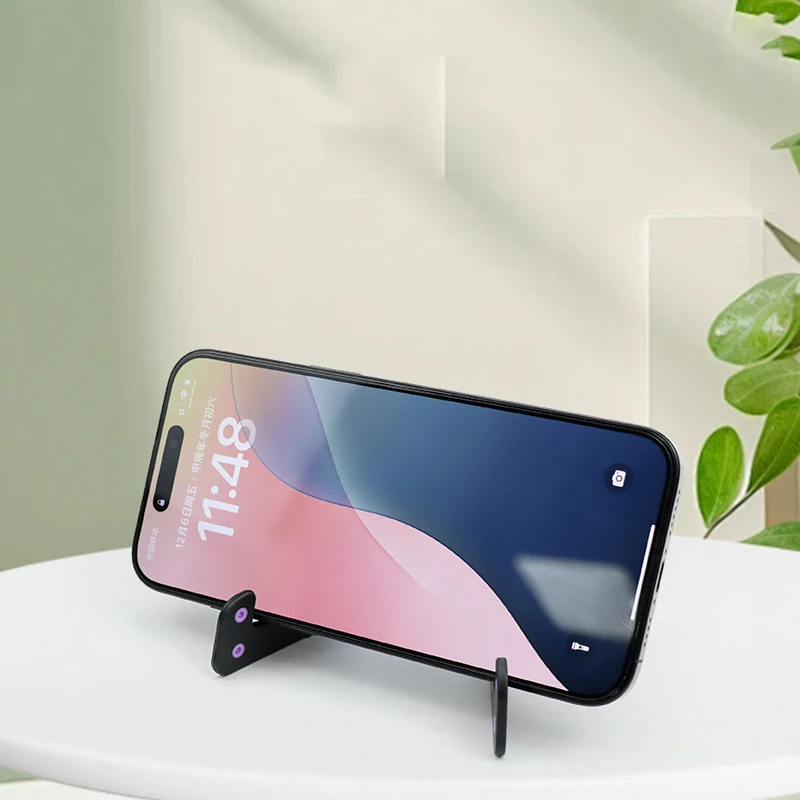 Universal Foldable Phone Stand Holder for iPhone Samsung Xiaomi Colorful V Shaped Smartphone Tablet PC Desktop Holder