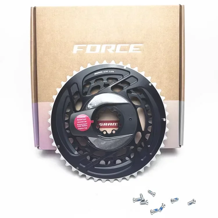 SRAM Force AXS Power Meter Upgrade chainring 12 SPEEDS 46/33T, 48/35T, 50/37T Power meter is fully integrated