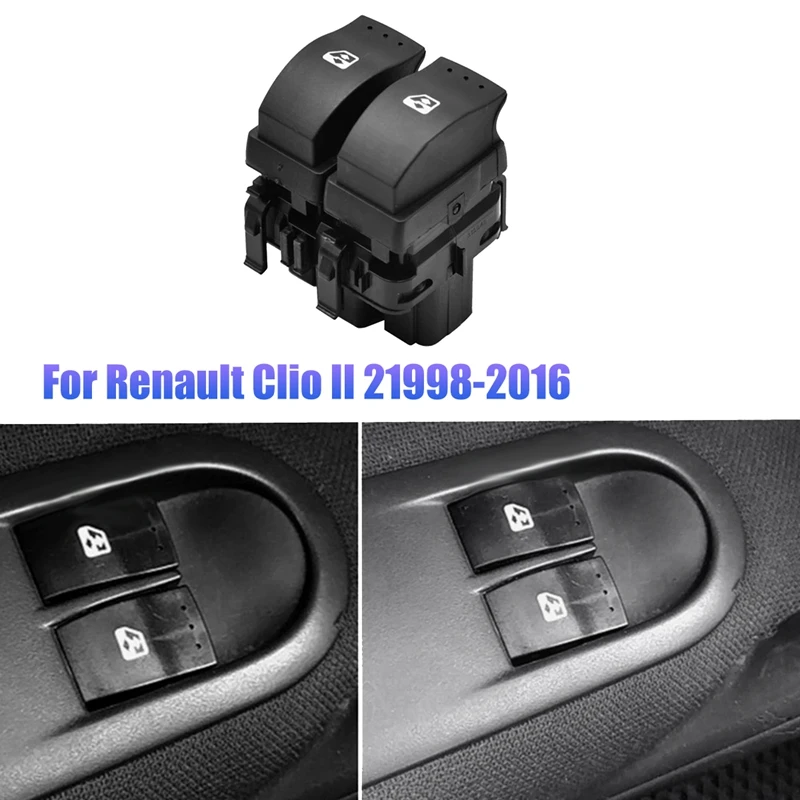 8200315034 Elektrisch Bedieningsschakelaar Voor Renault Clio Ii 21998-2016 Raamhefferknoppen 8200057319 8200315049 Component