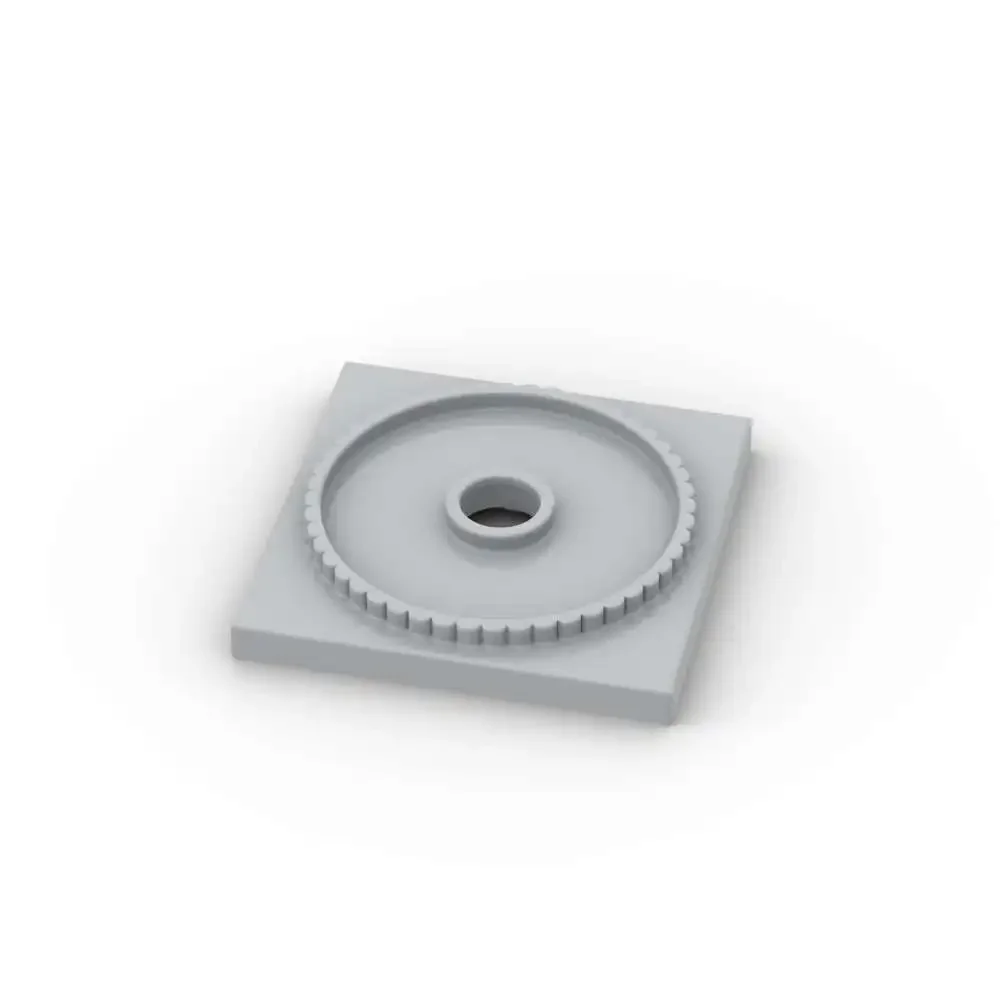 MOC 10 Uds tocadiscos 61485 4x4 Kit de bloques de construcción de Base cuadrada tablero de bloqueo parte ladrillos juguetes de partículas regalos de cumpleaños para niños