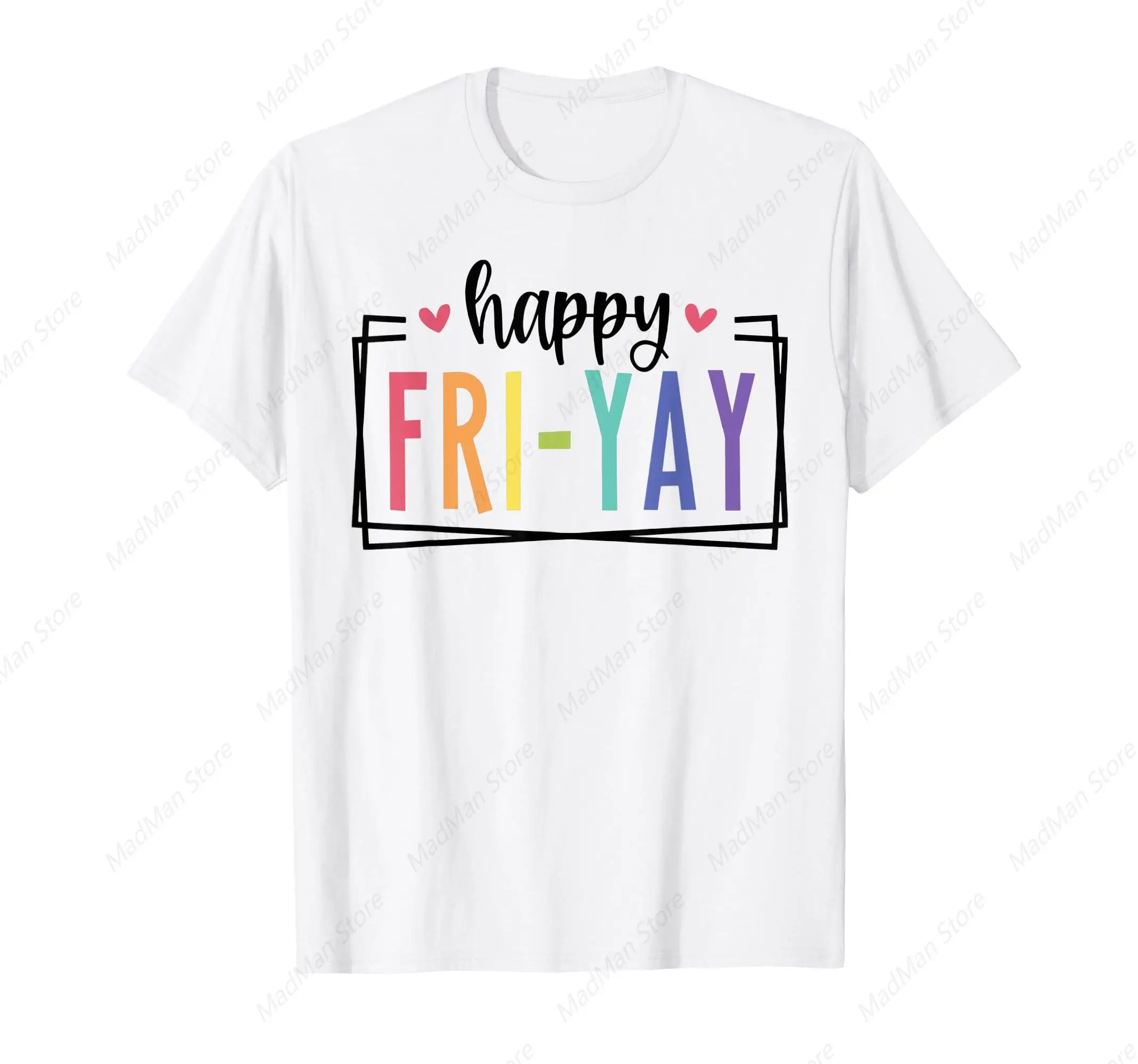 Happy Fri-Yay Friday Lovers Fun Teacher Life FriYay Weekend T-Shirt