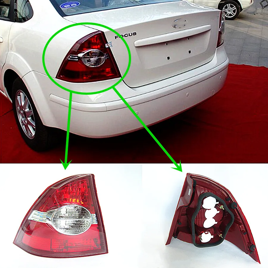 Автомобильные аксессуары, детали кузова 5M51 13A603 GA, задний фонарь для Ford focus 2005-2008 седан, 4-дверный