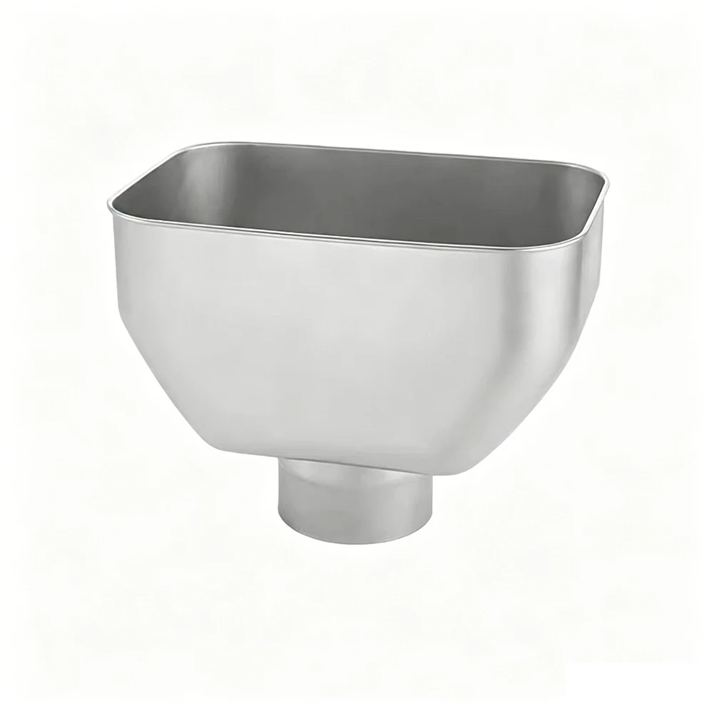 Stainless Steel Downspout Adapter Rain Gutter Connector For Roof Drainage Pipe Extension Outdoor Water Management System