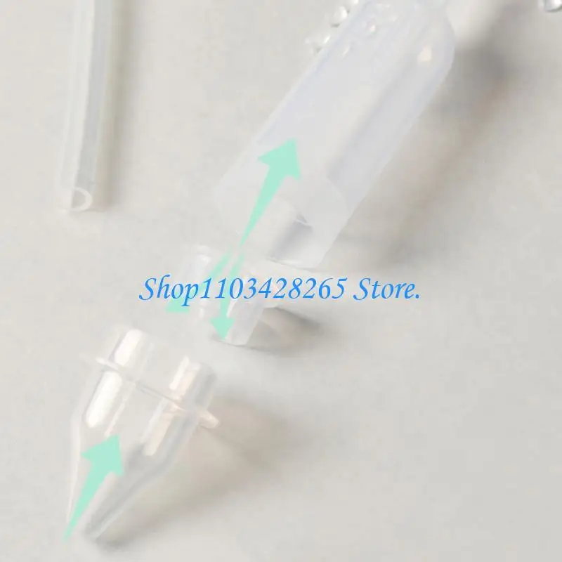 

G2TE Soft Silicone Baby Nasal Aspirator Portable Nose Cleaner for Easy Breathing