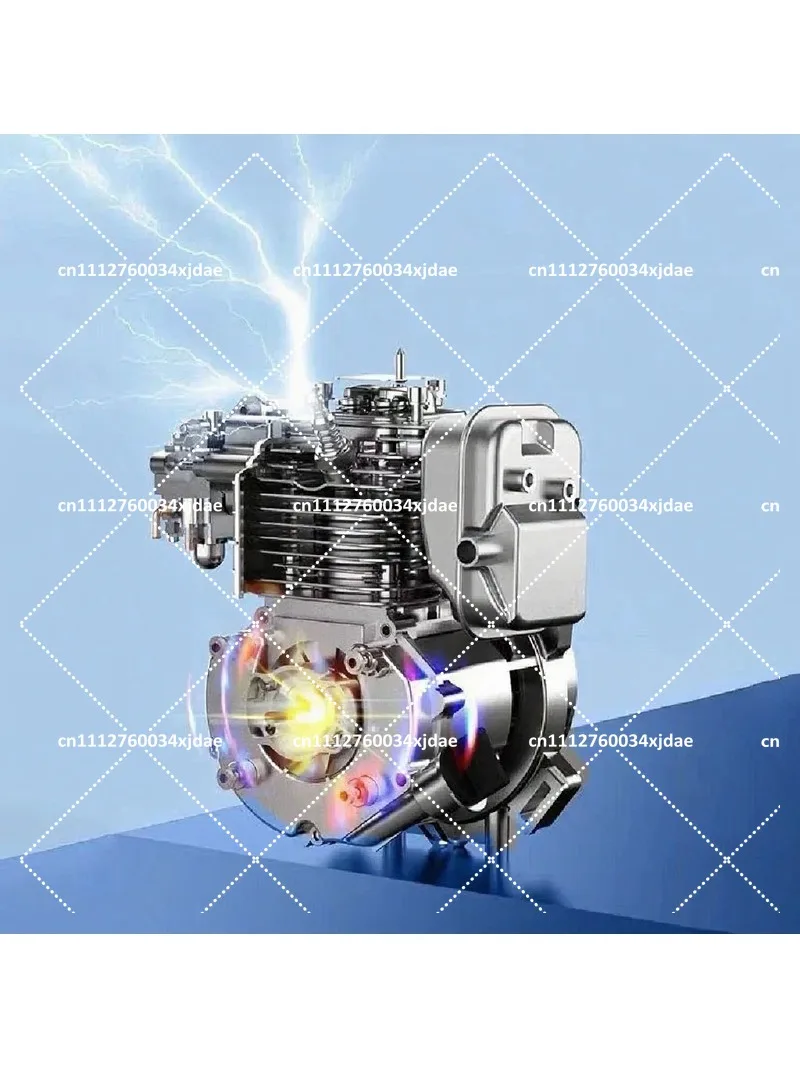 4-Stroke 140cc Petrol Brush Cutter Engine High Torque Lawn Mower Motor for Outdoor Power Equipment