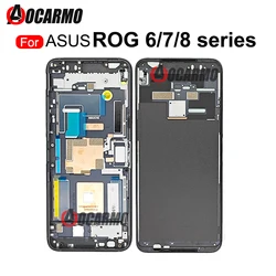 Black Middle Frame Replacement Repair Parts For ASUS ROG Phone 6 6Pro 7 8 Pro Rog 9 8Pro ROG5
