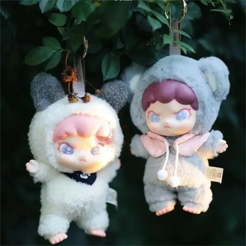 Dora Animals Series Vinyl Blind Box Plush Pendant Doll Mystery Boxes Guess Surprise Bag Action Figure Decor Ornaments Gift Toys