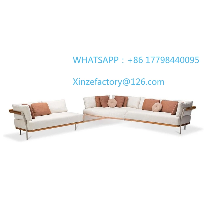 

Customizable Outdoor Minimalist Sofa Modern Minimalist