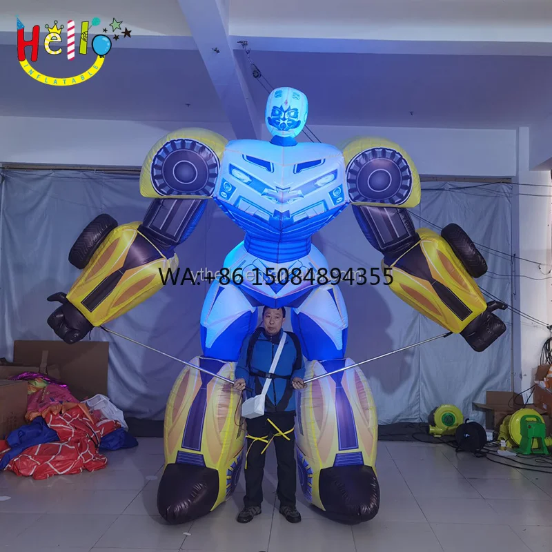 Custom Inflatable Cartoon Character Puppet Inflatable Robot