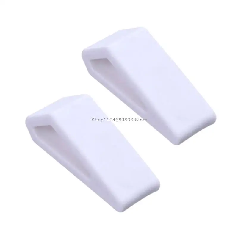 2Pcs Ergonomic Laptop Cooling Stand Slip Resistant Silicone Tilting Pad