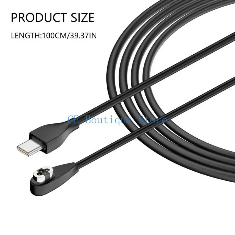 652F 3.28ft Magnetisches Kopfhörerladungskabelkabel für S710 -Ladekabel -Supportdaten 100 Länge – Detail 6