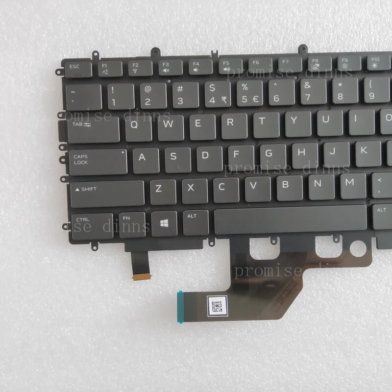 M  FOR DELL Alien M15 R3 M15 R4 Keyboard English Small Carriage Return 18JXP
