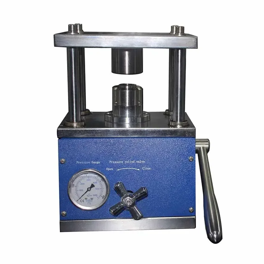 Coin Cells Manual Crimper for Li ion Battery Button Cell Lab Research