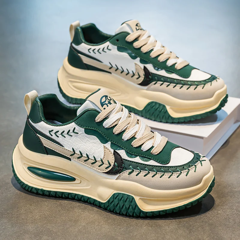 2025 Spring Men Sport Shoes Good Quality Basketball Male Sneakers Outdoor Non Slip Casual Shoe Fashion Mixed Colour Man Footwear