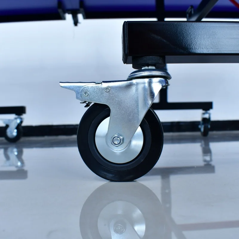 

Двойной складной теннисный стол 18 мм, передвижной, стандартного размера, настольные теннисные столы для пинг-понга в помещении