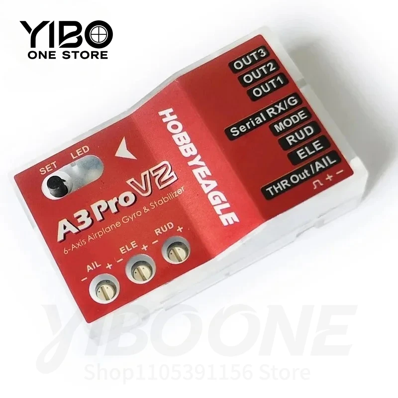 

New A3 Pro / A3 Pro V2 Aeroplane RC Flight Controller Stabilizer System Stabilizer Gyro for RC Airplane Fixed-wing Copter ,1pcs