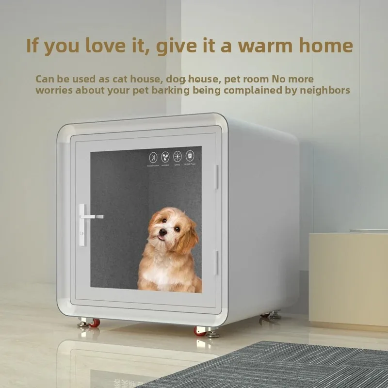 

Soundproof room Movable silent room Removal from home for cats and dogs