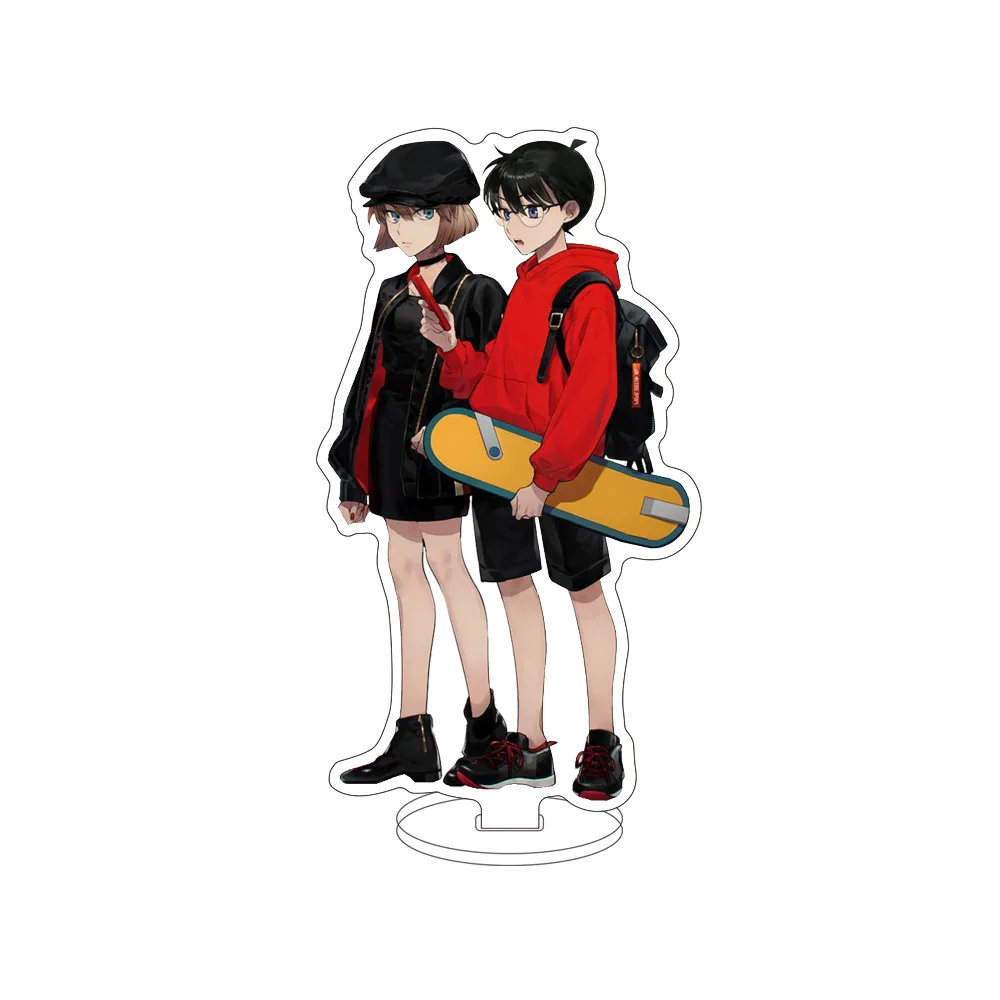 Detective Conan Anime Merchandise Acrylic Stand Ornament Gift Shuichi Akai Kaito Kid Shinichi Kudo Ran Mori Keychain Jewelry - view 2