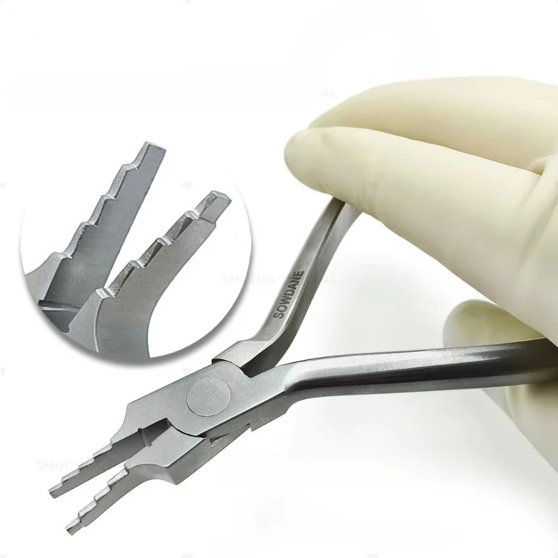 1 Pcs Lab Orthodontics Loop Forming Wire Plier Nance Plier Instrument Stainless Steel Tool