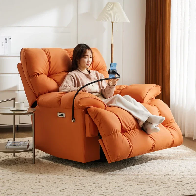 H8-Light Luxury Lazy Electric Multifunctional Lying Shake Tofu Block Cloud Massage Space Sofa