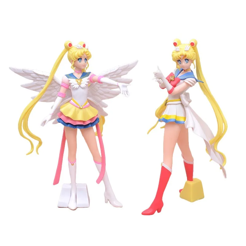 Matroos Moon Tsukino Usagi Anime Figuur Actiefiguren Standbeeld Collectie Desktop Decoratie Speelgoed Model Hanger Meisje Verjaardagscadeau