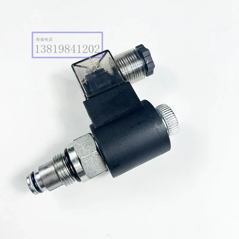 Two-position two-way high-flow bidirectional check solenoid valve DHF08-228L/SV6-08-2NCSP