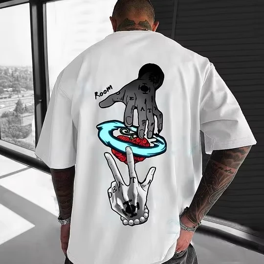 

One Piece Japanese Anime Men's T-Shirt Boy Children's Cotton Y2K Harahiko Trend Hip Hop Boys and Girls Short Sleeves