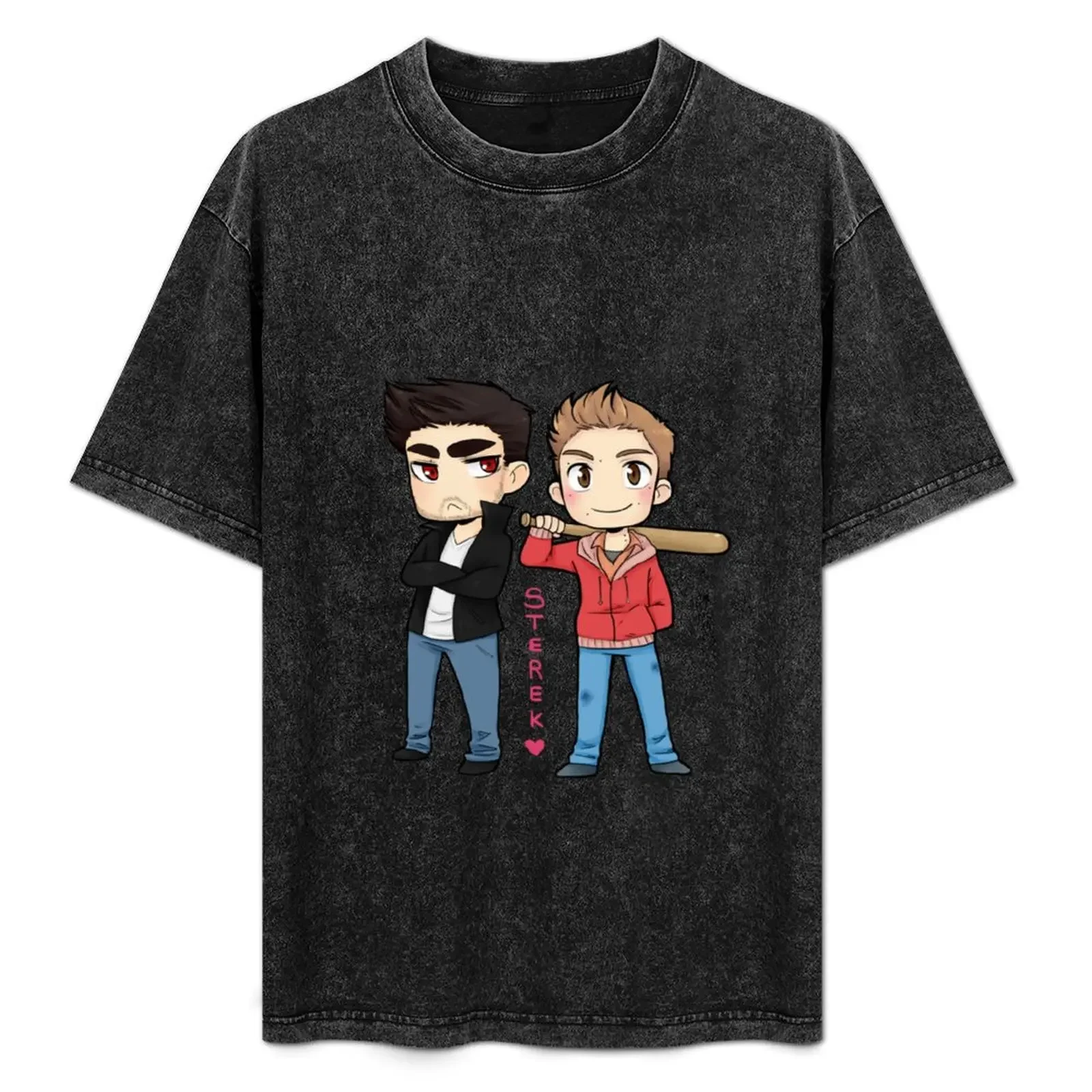 

Sterek sticker T-Shirt funny t shirts dark humor t shirts cotton 100% T-Shirt