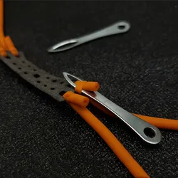 Stainless Steel Slingshot Rubber Band Insert Tied Assistant Helper Tools Hunting Shooting Catapult Threading Accessories