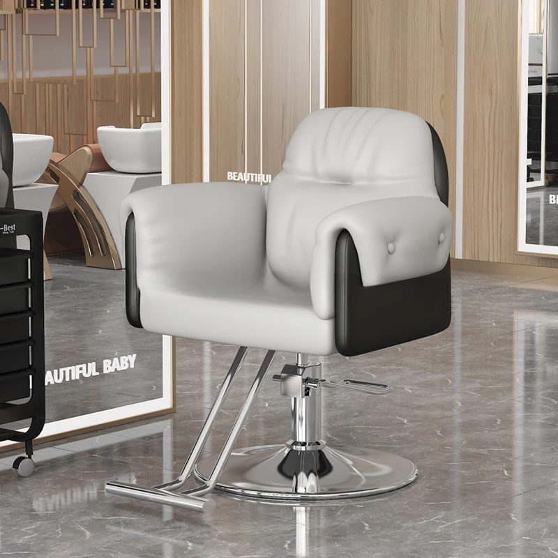 Metalen Cosmetische Kappersstoelen Manicure Make-Up Ijdelheid Esthetische Kappersstoelen Kapper Sillas De Barberia Moderne Meubels