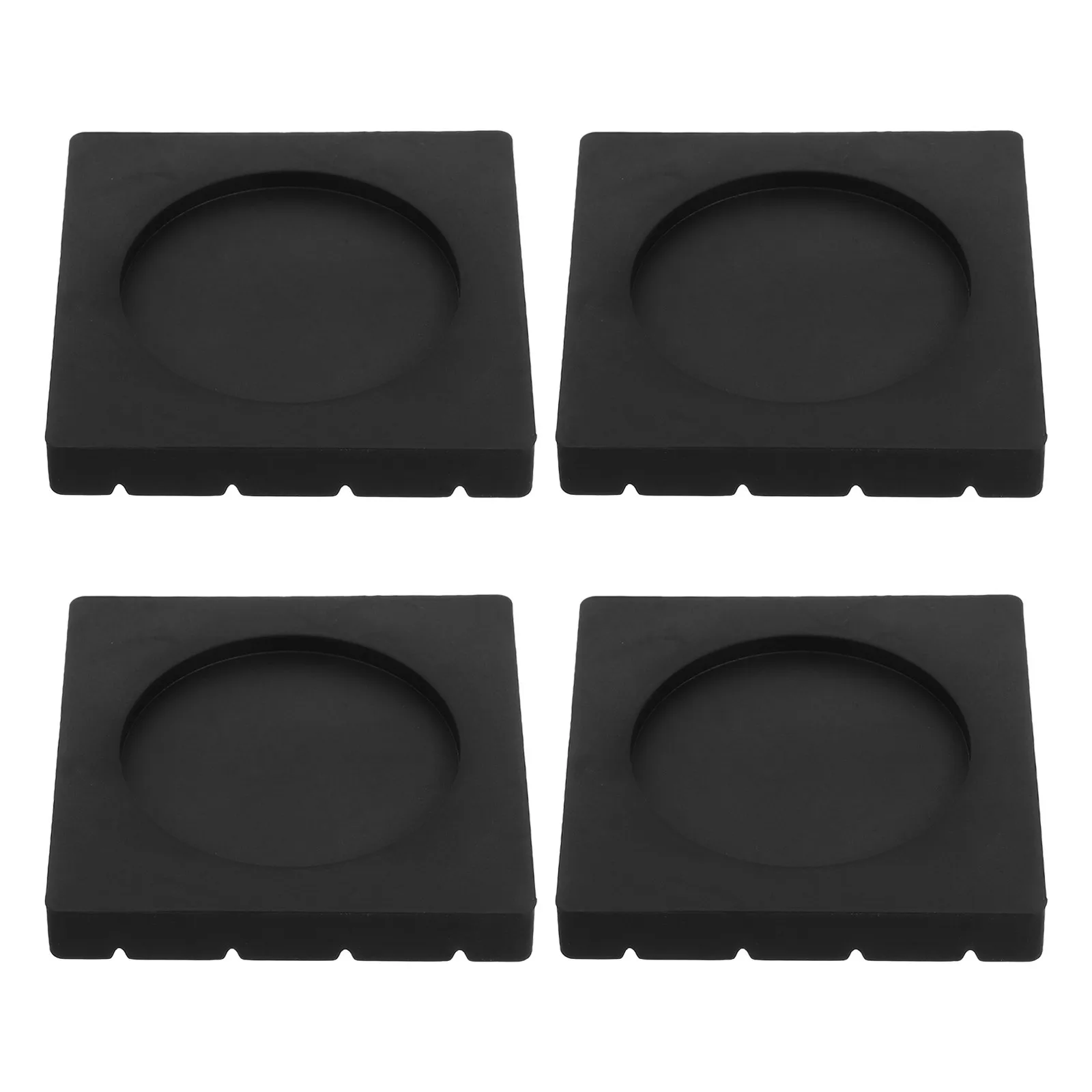 

4pcs Washing Machine Anti-Slip Pads Rubber Vibration Reduction Feet For Noise Cancellation Stability Isolation Pads Washer Dryer