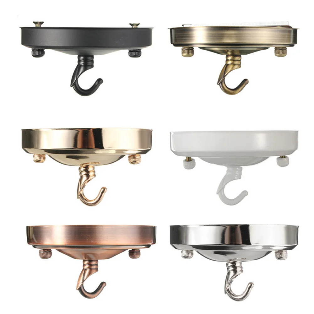 Durable Metal Practical Chandelier Hook Industrial Lamp Hook Ceiling Hook Light Fitting Light Base Ceiling Holder