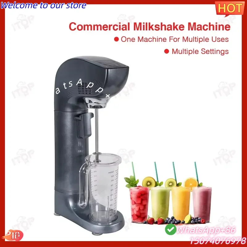 2026 Milk Cap Baked Milk Beverage Mixer Commercial Milkshake Electromechanical Mixer Milk Machine