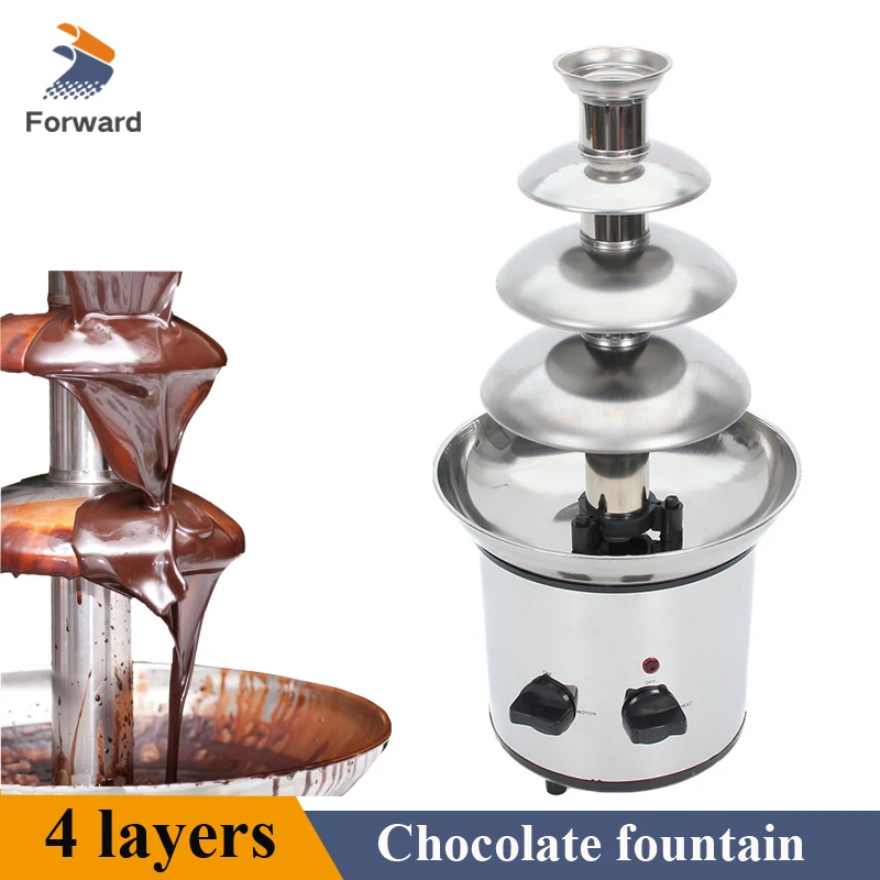 Chocolate Fountain For Event Wedding Children Birthday Festive Party Supplies Christmas Chocolate Waterfall Machine